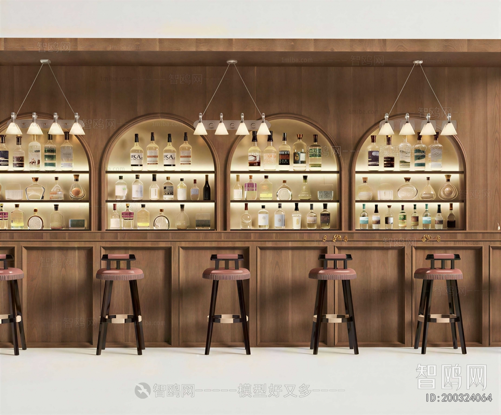 Modern Counter Bar