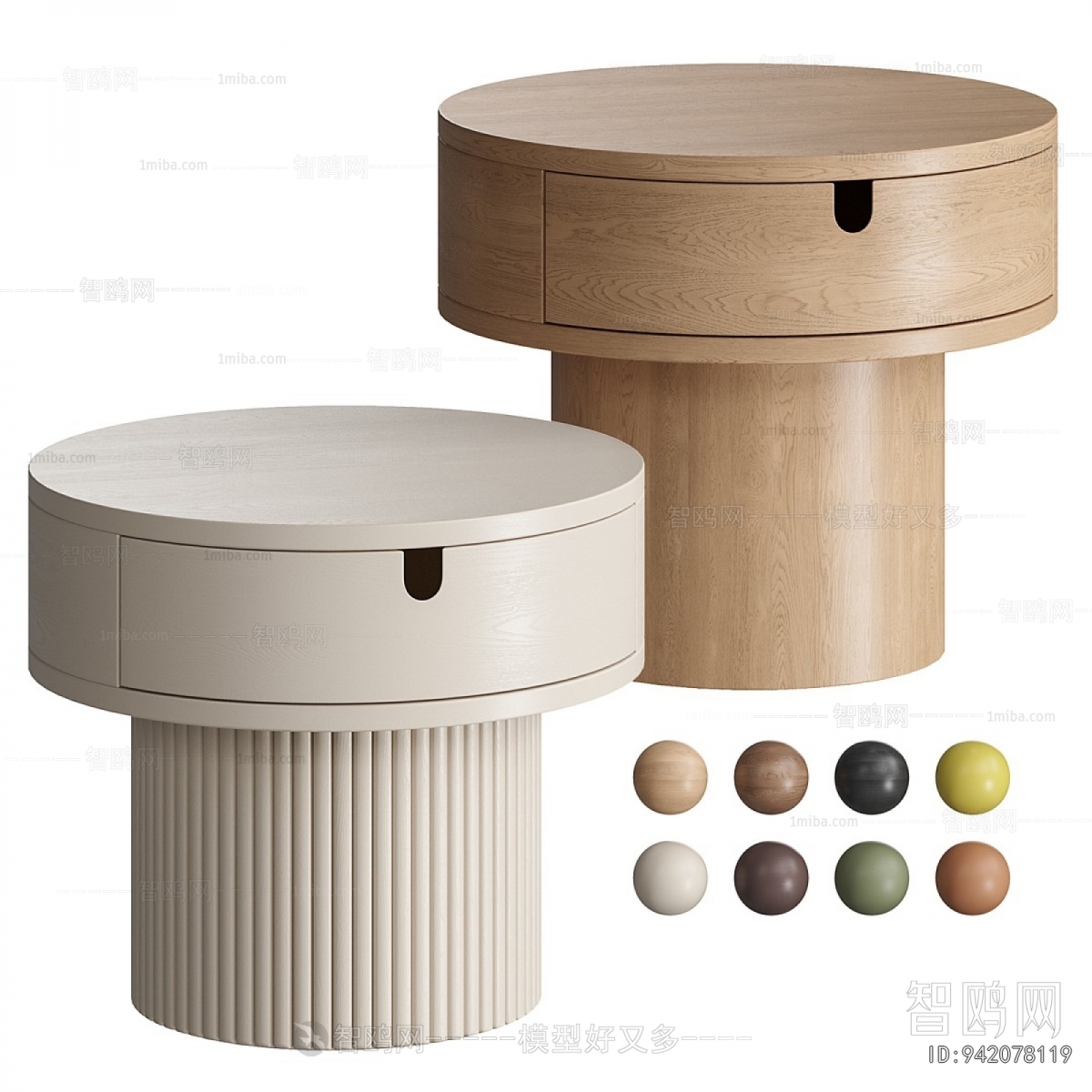 Modern Bedside Cupboard