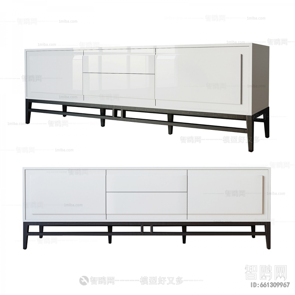 Nordic Style TV Cabinet