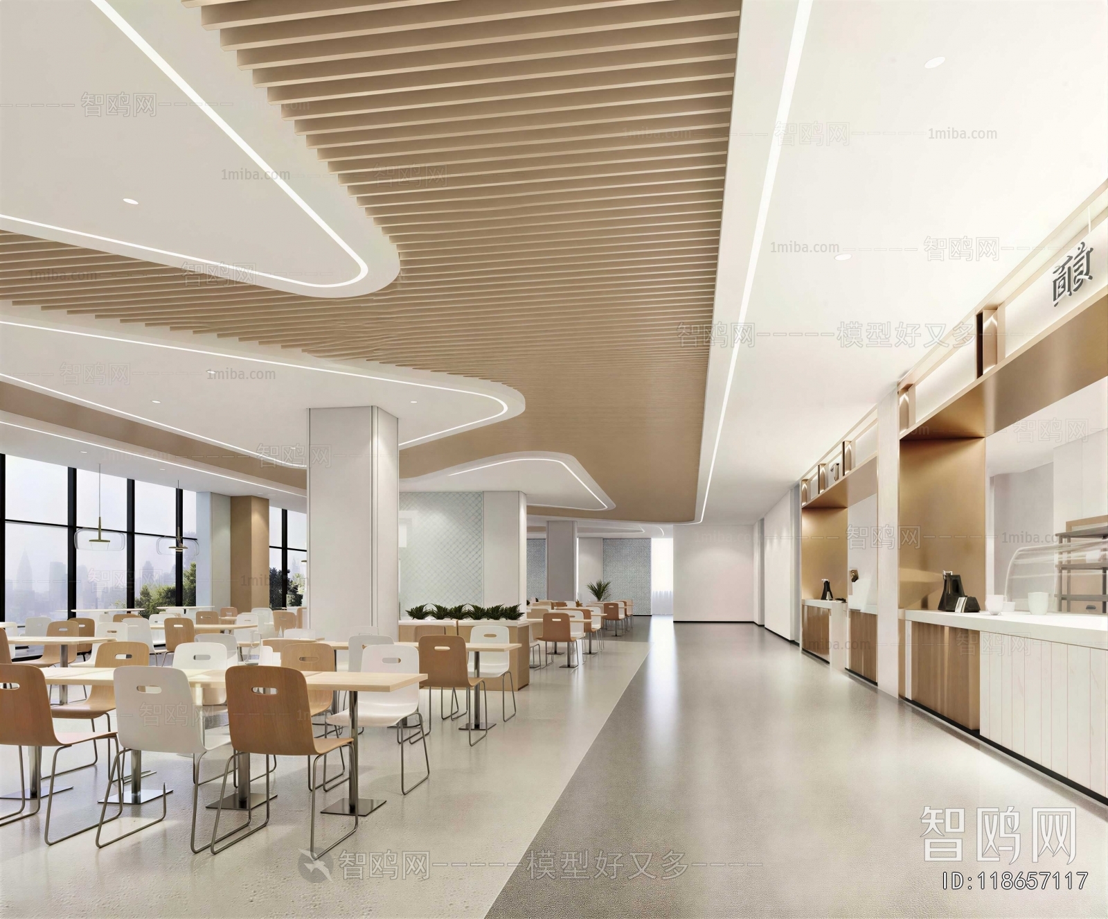 Modern Office Canteen