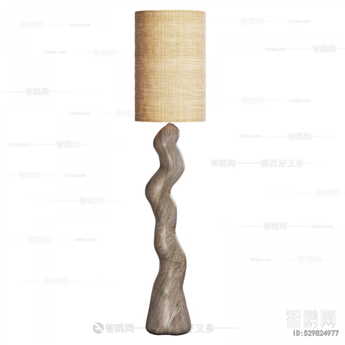 Wabi-sabi Style Floor Lamp