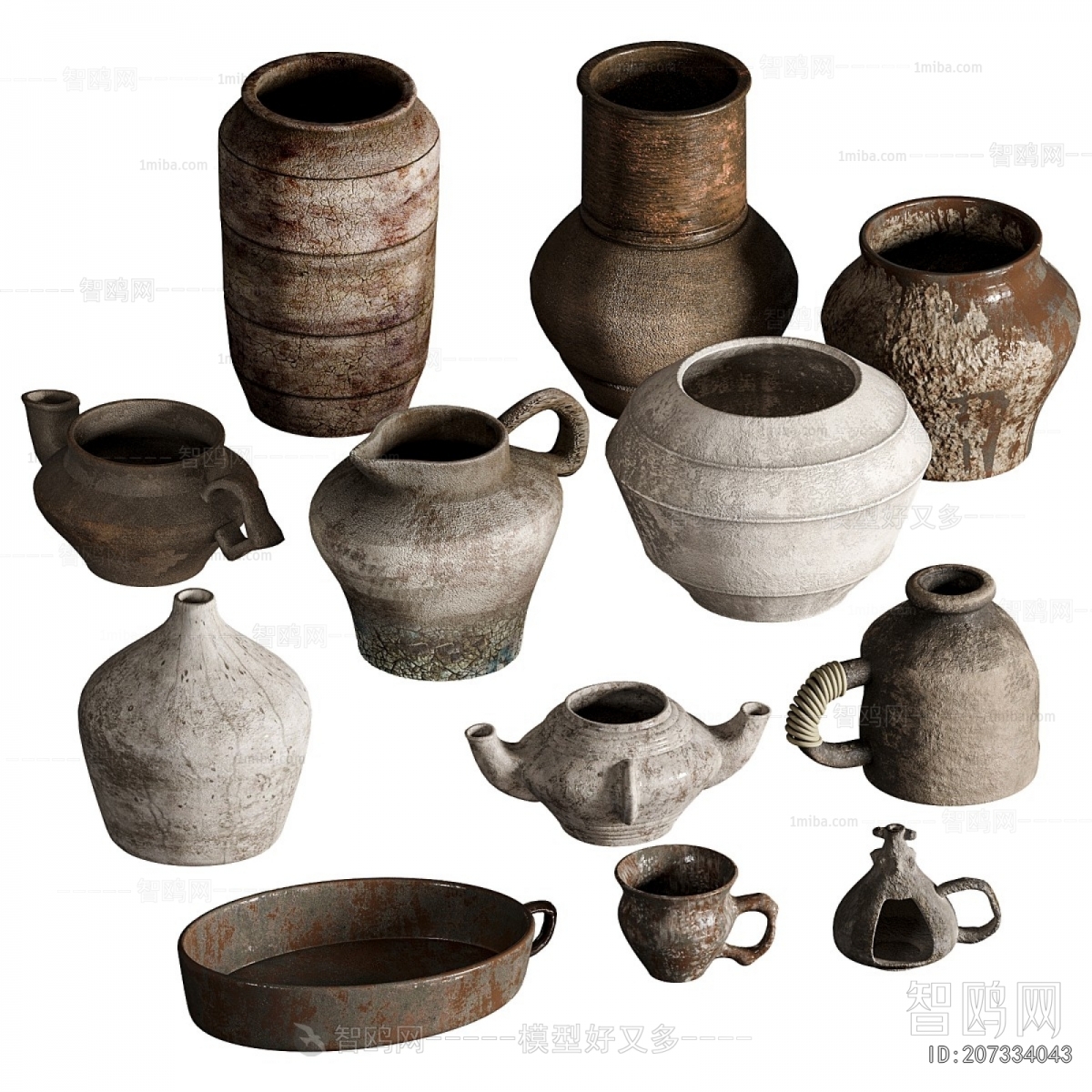 Wabi-sabi Style Decorative Set