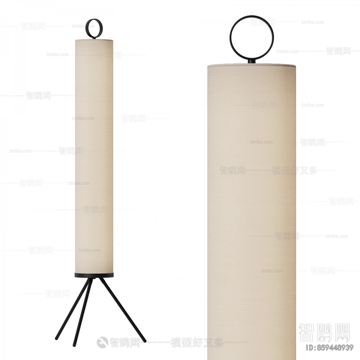 Wabi-sabi Style Floor Lamp