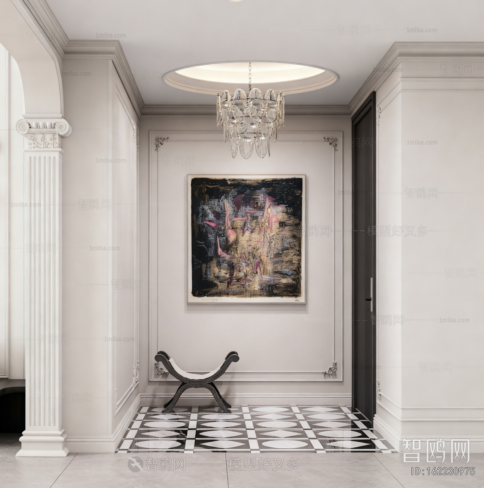 European Style Hallway