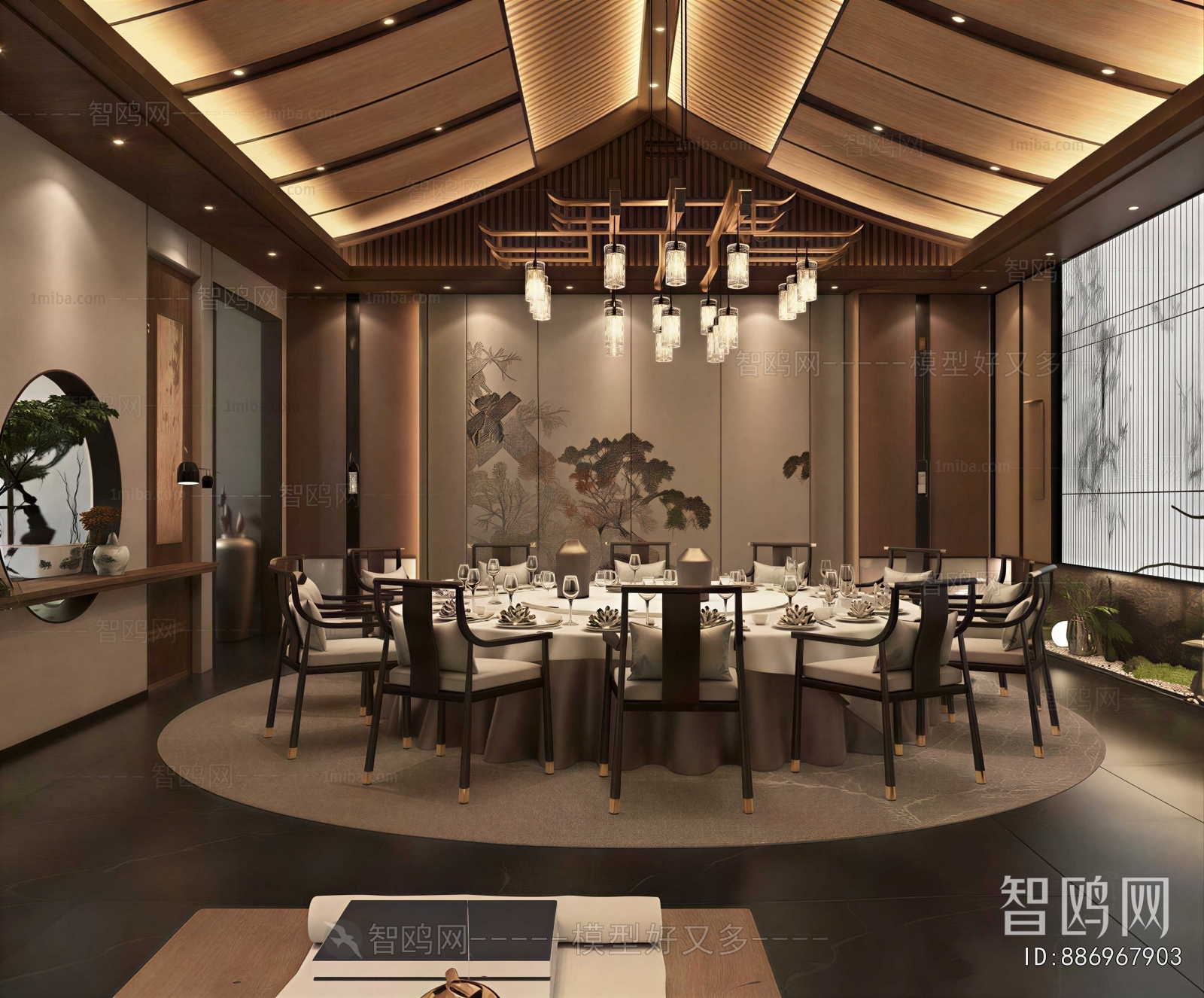 New Chinese Style Restaurant Box