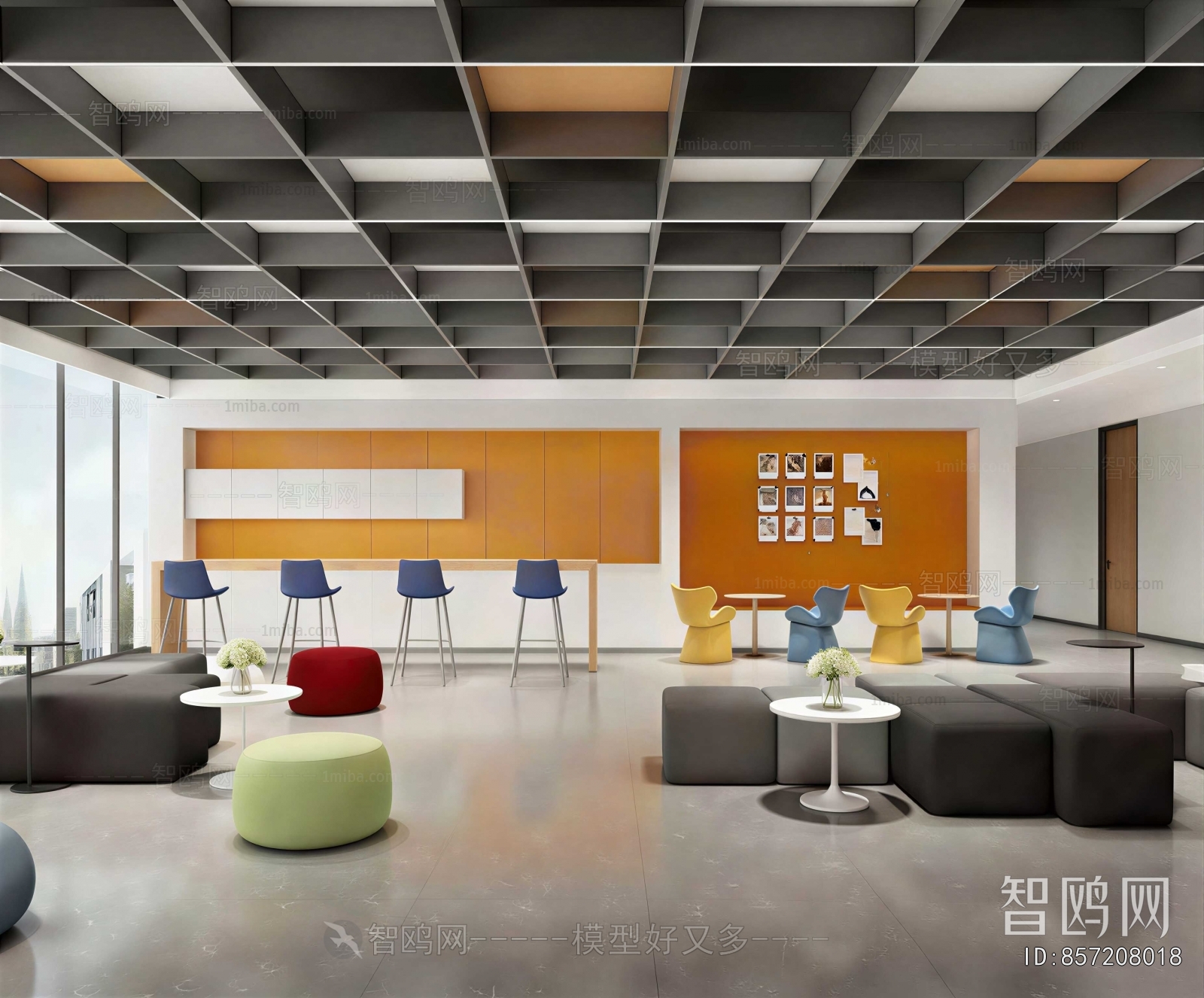 Modern Office Rest Area