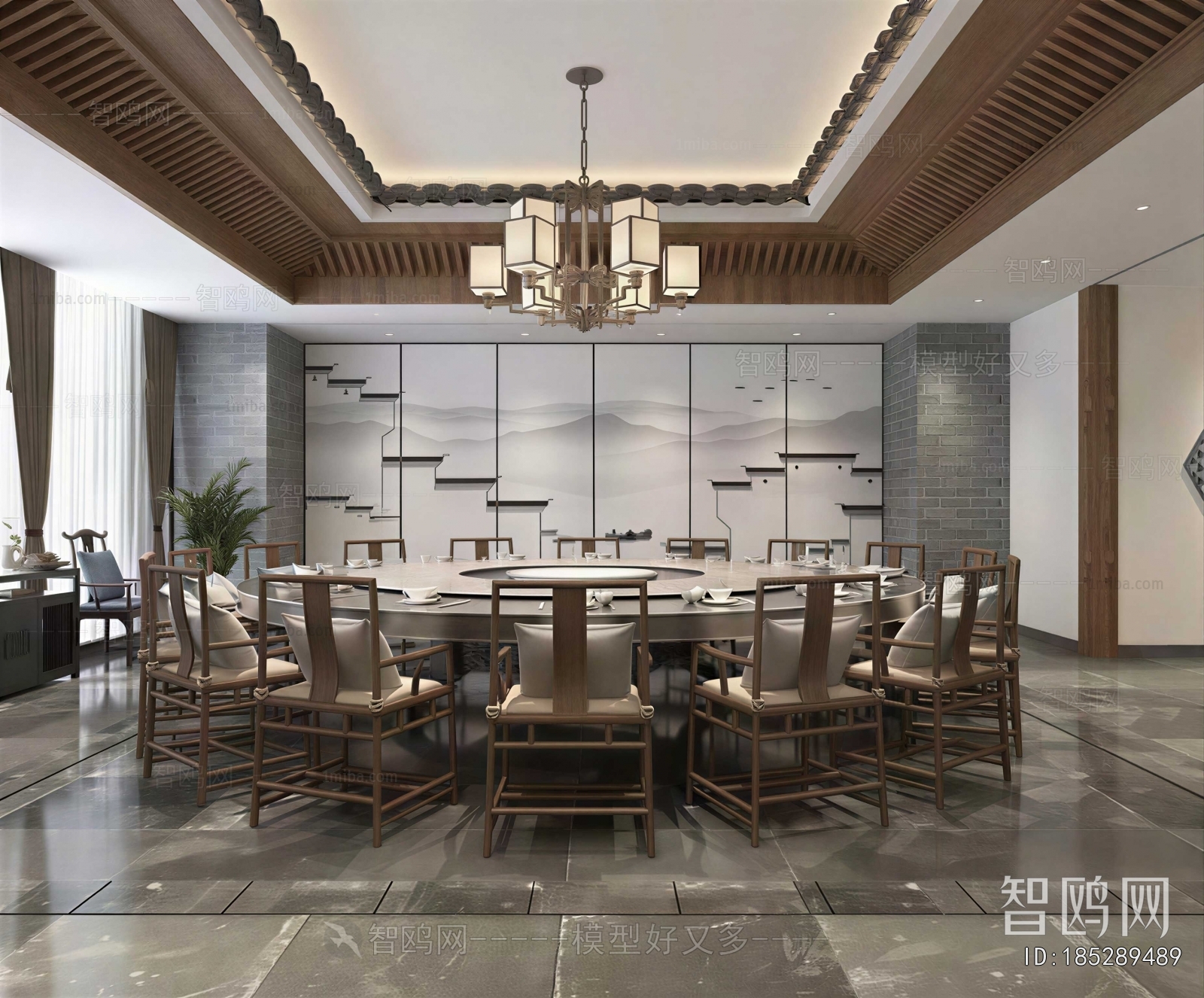 New Chinese Style Restaurant Box