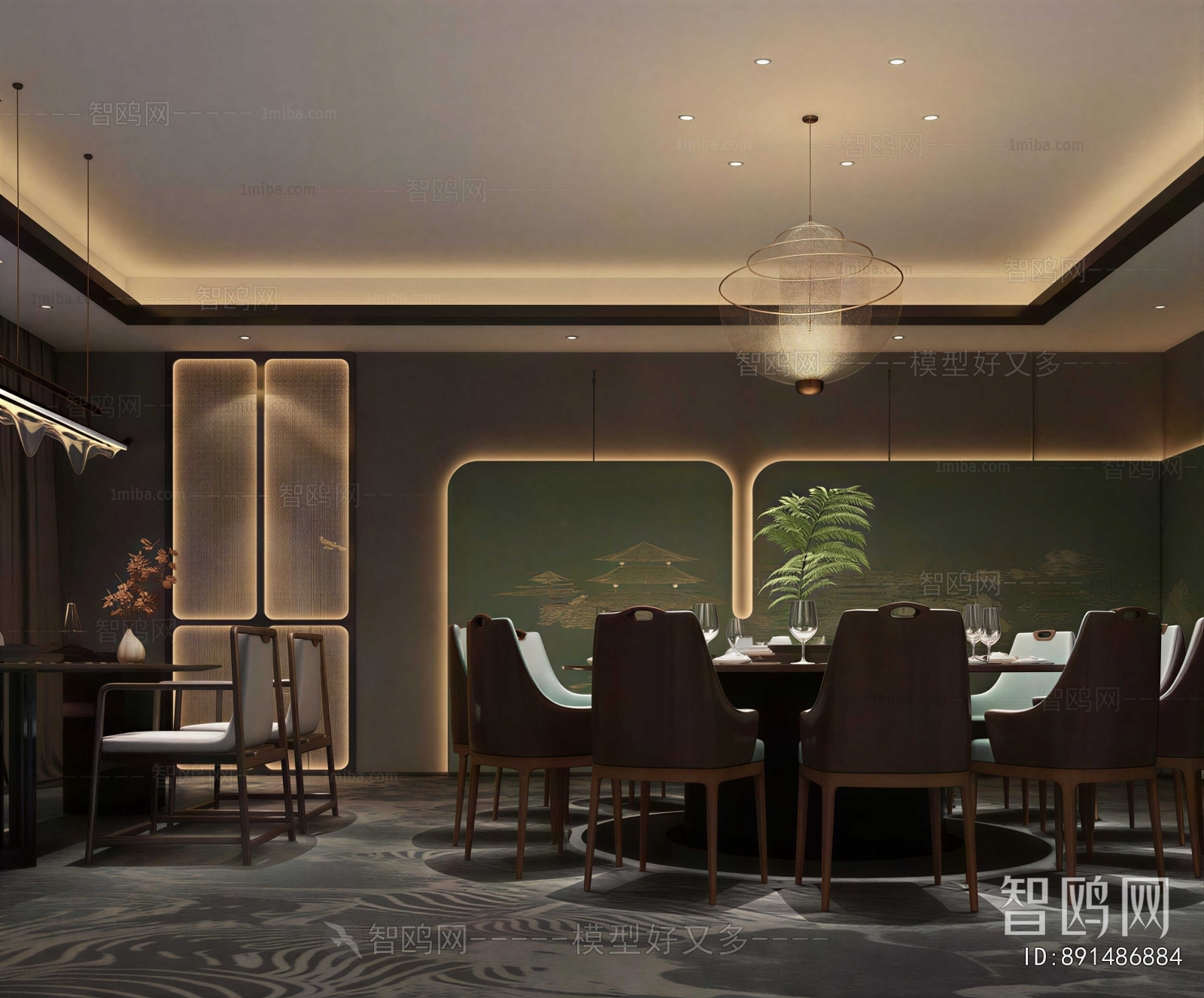 New Chinese Style Restaurant Box