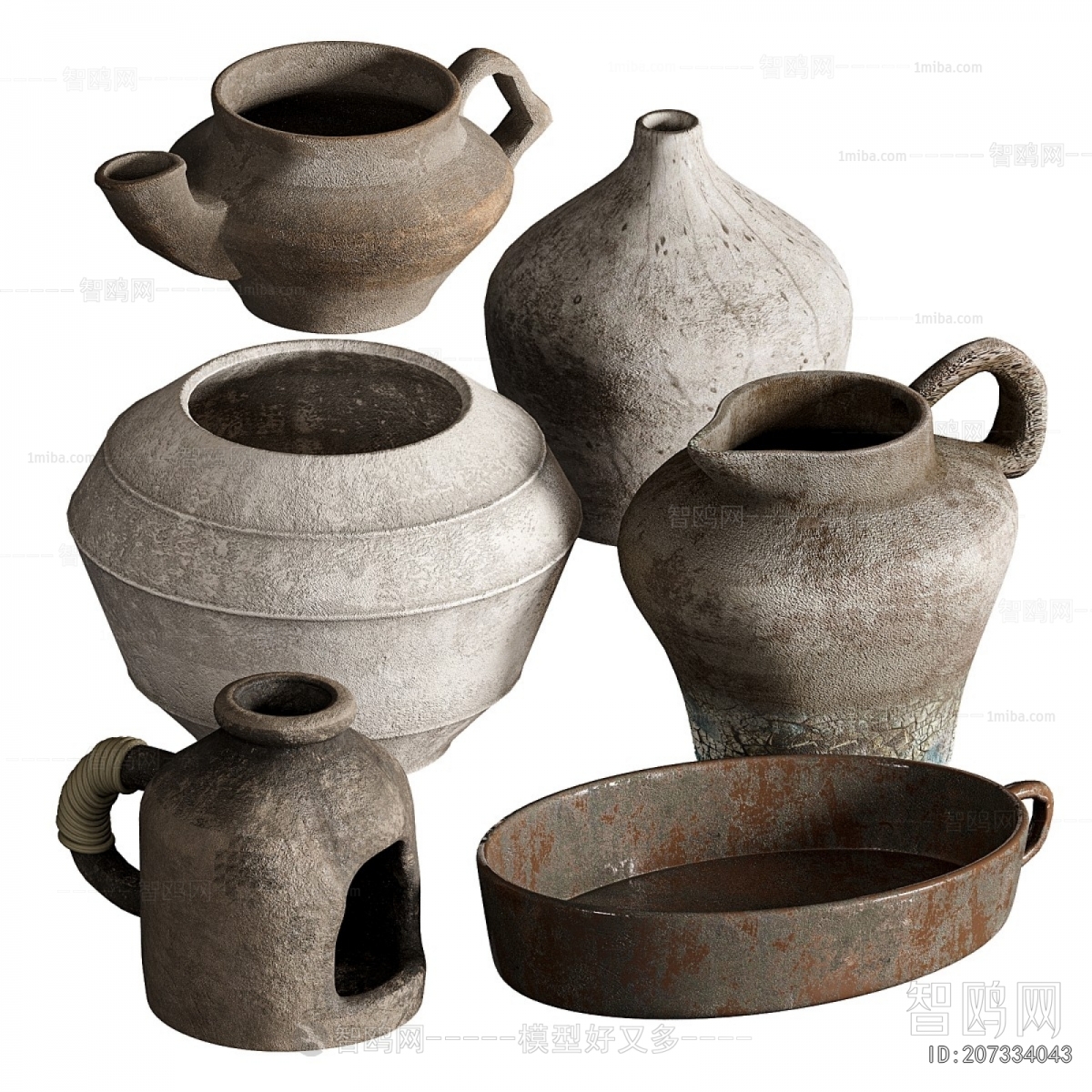 Wabi-sabi Style Decorative Set