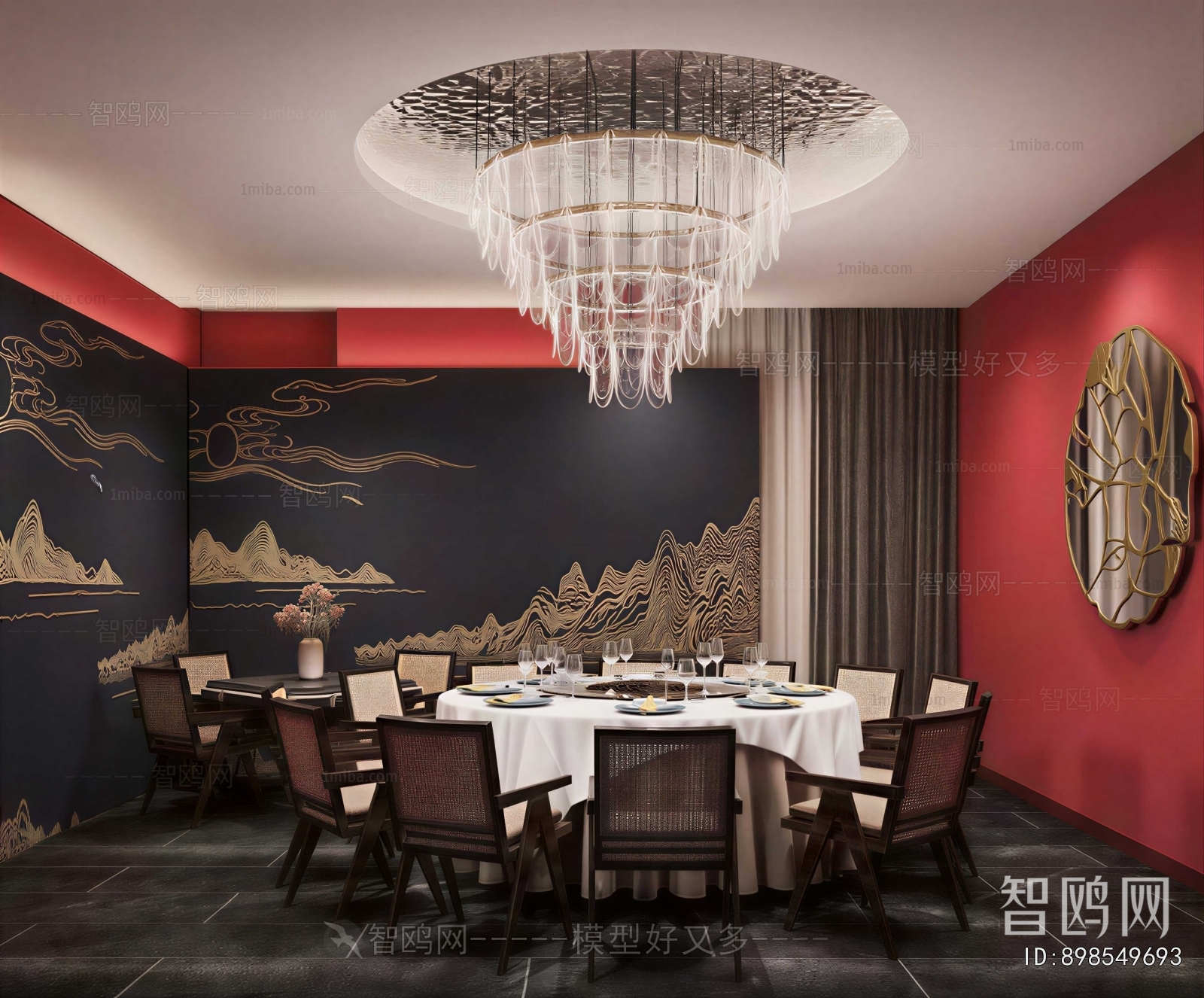 New Chinese Style Restaurant Box