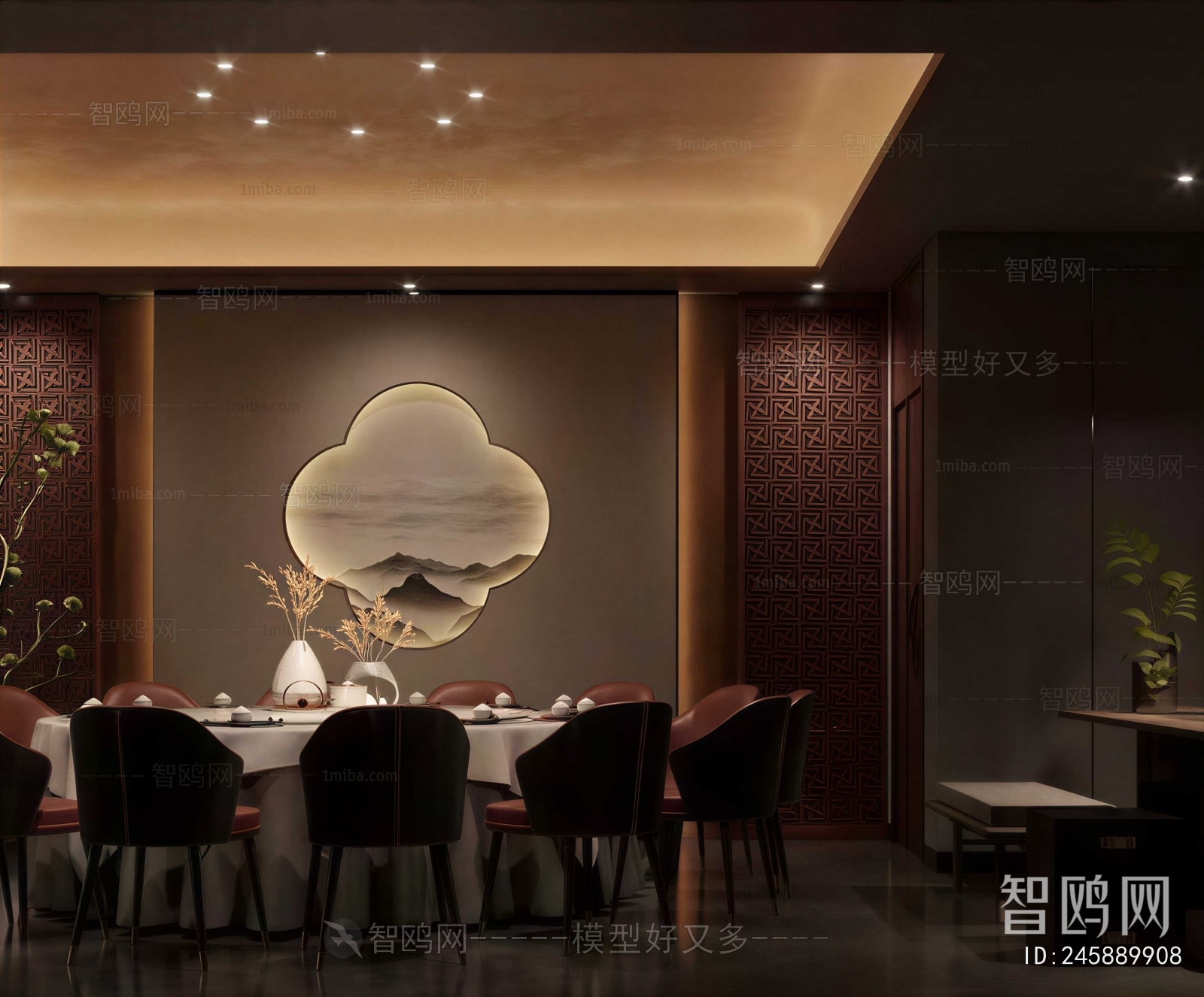 New Chinese Style Restaurant Box