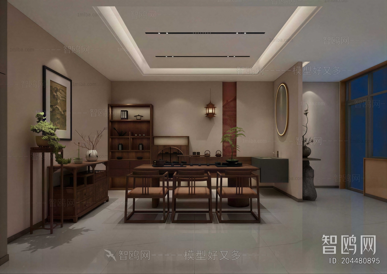 New Chinese Style Tea House