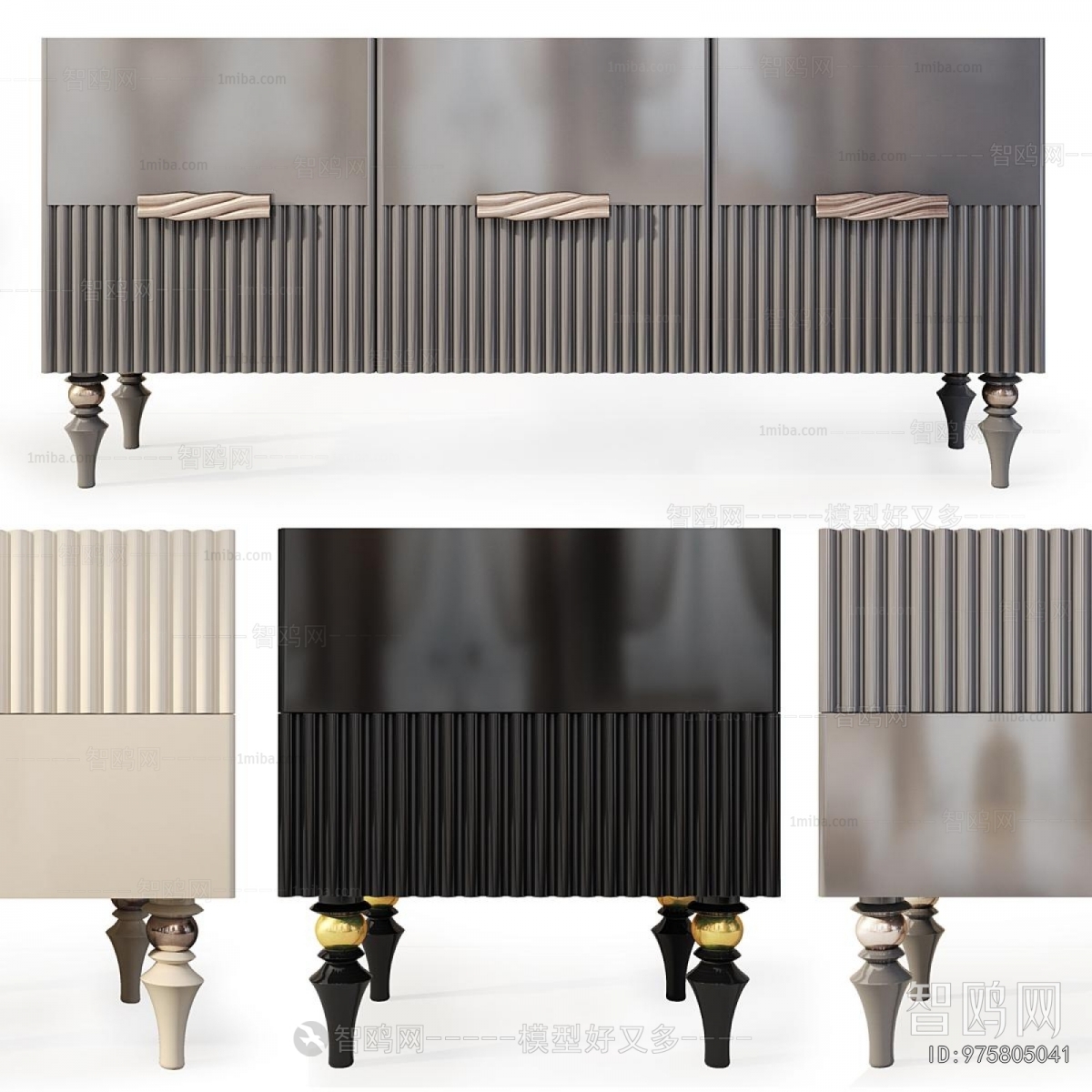 Modern Bedside Cupboard