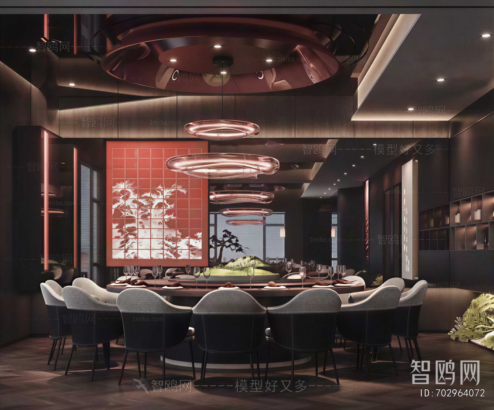 New Chinese Style Restaurant Box