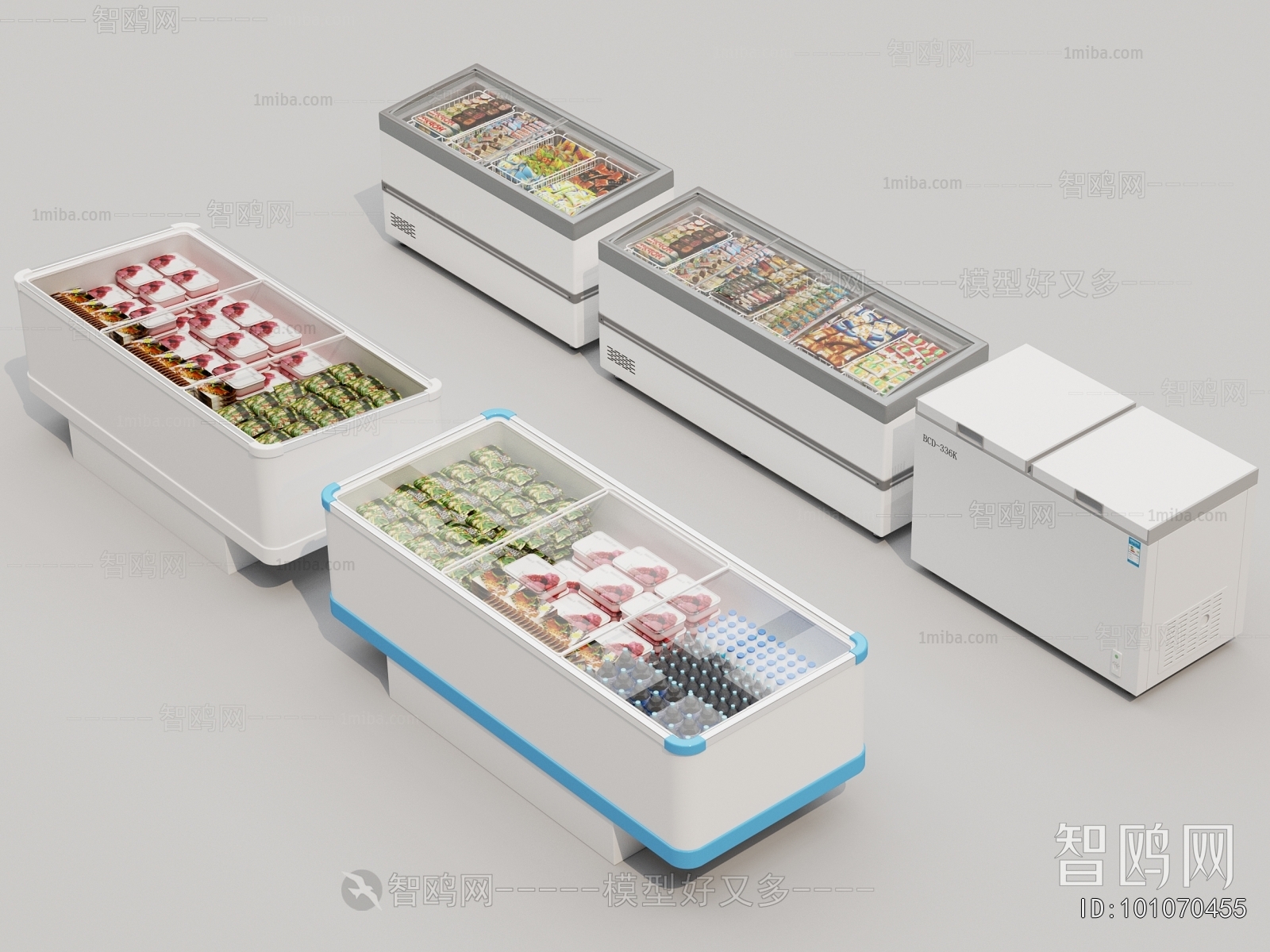 Modern Refrigerator Freezer