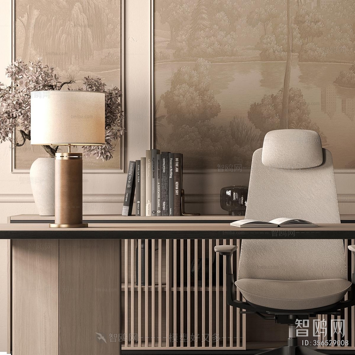 Modern Office Desk And Chair