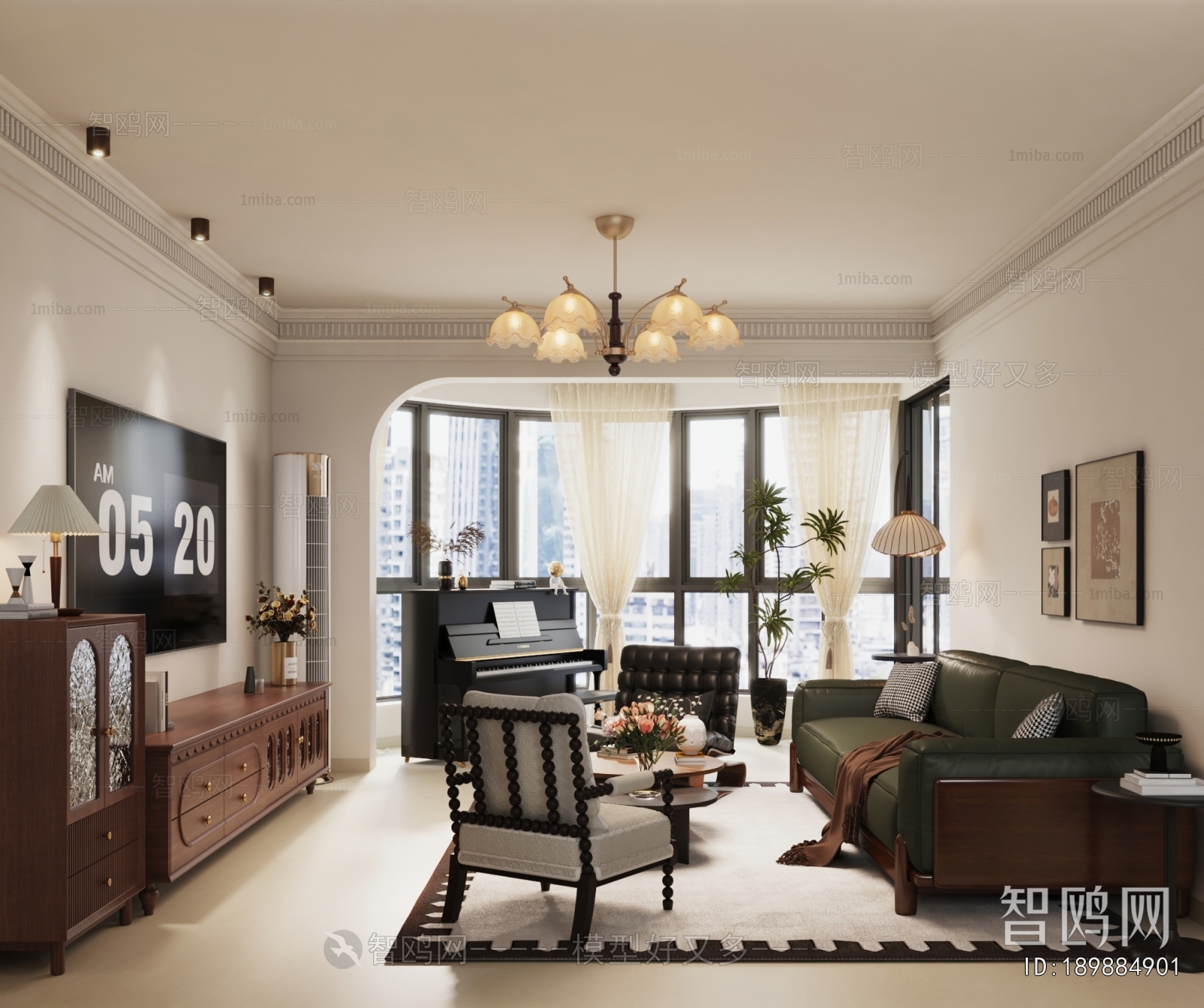 French Style A Living Room