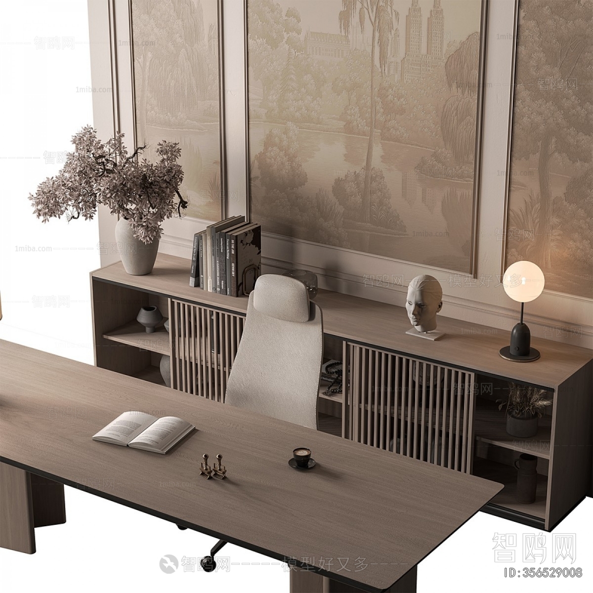 Modern Office Desk And Chair