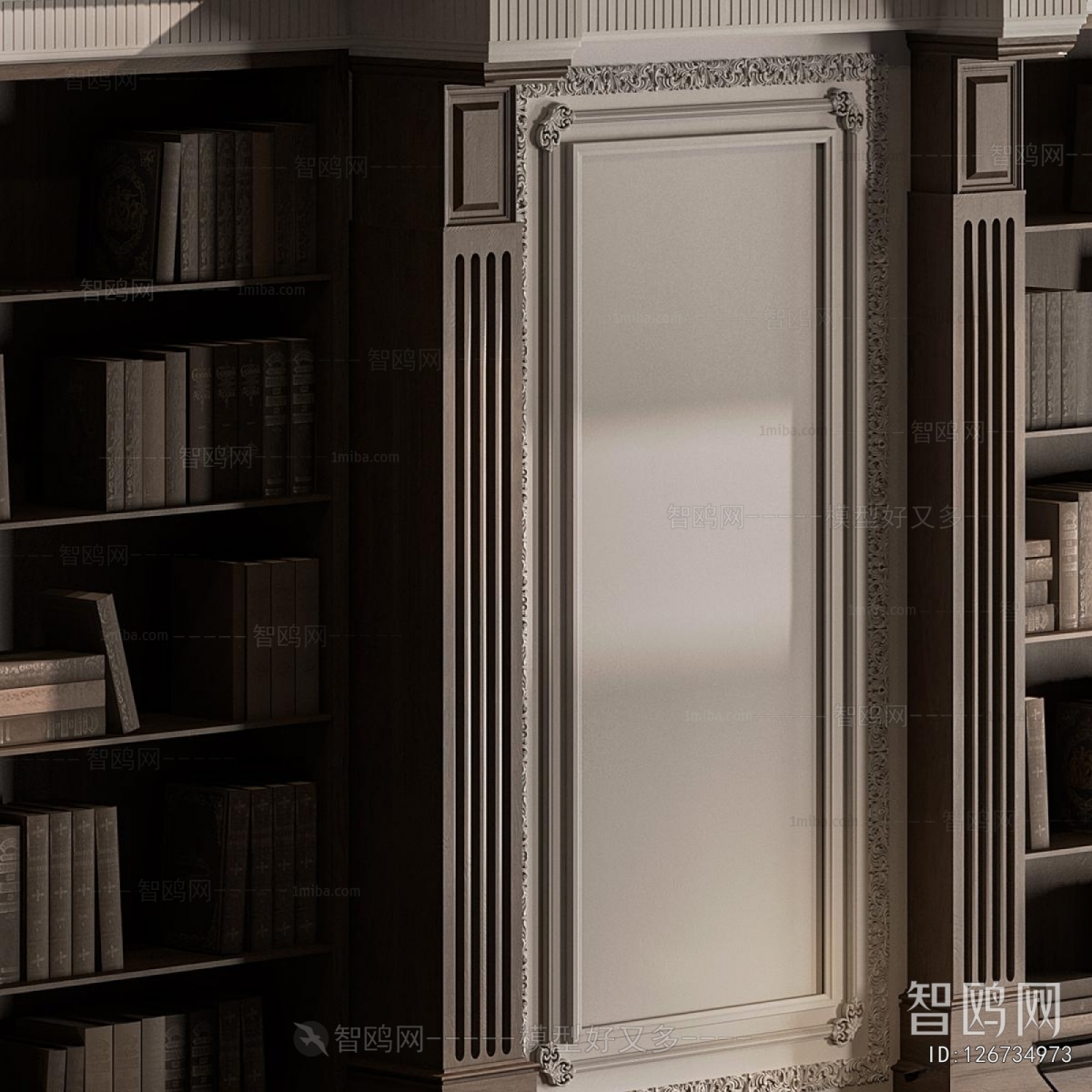 American Style Computer Desk And Chair