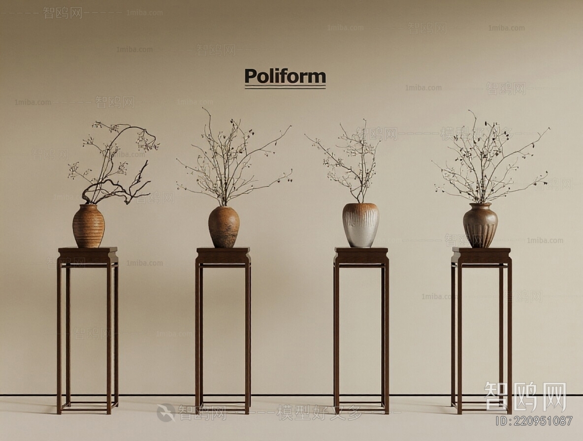 Wabi-sabi Style Dried Branch