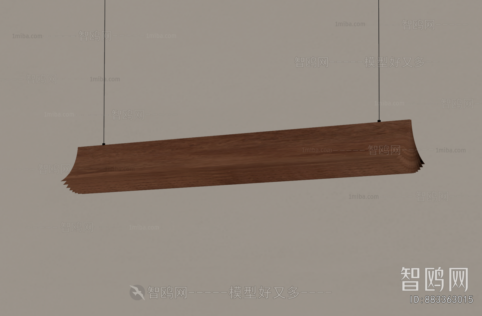 Modern Long Chandelier