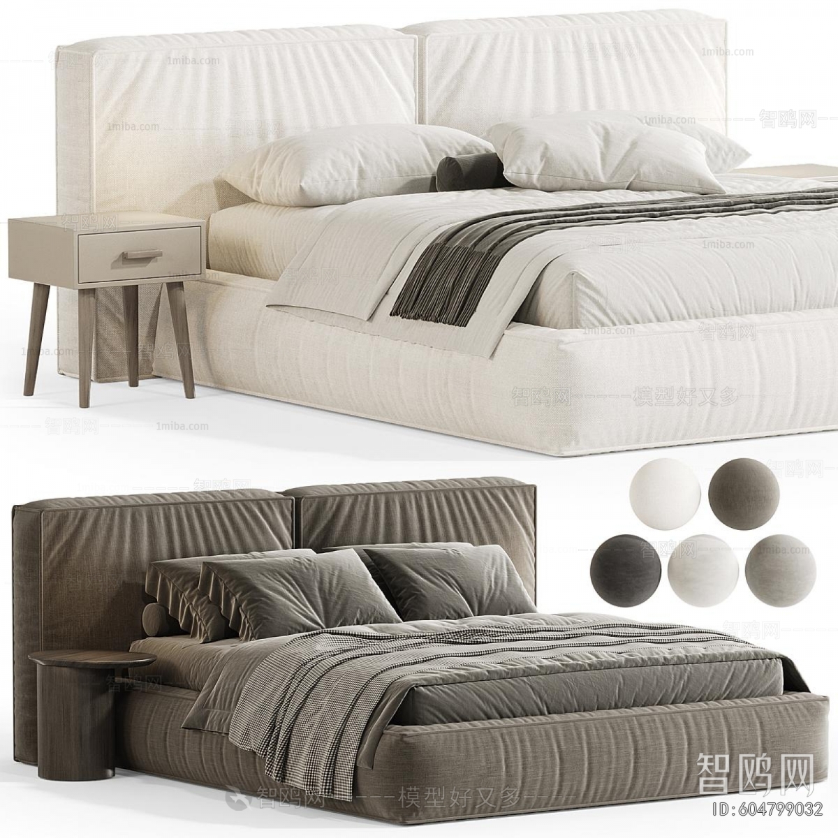 Modern Double Bed