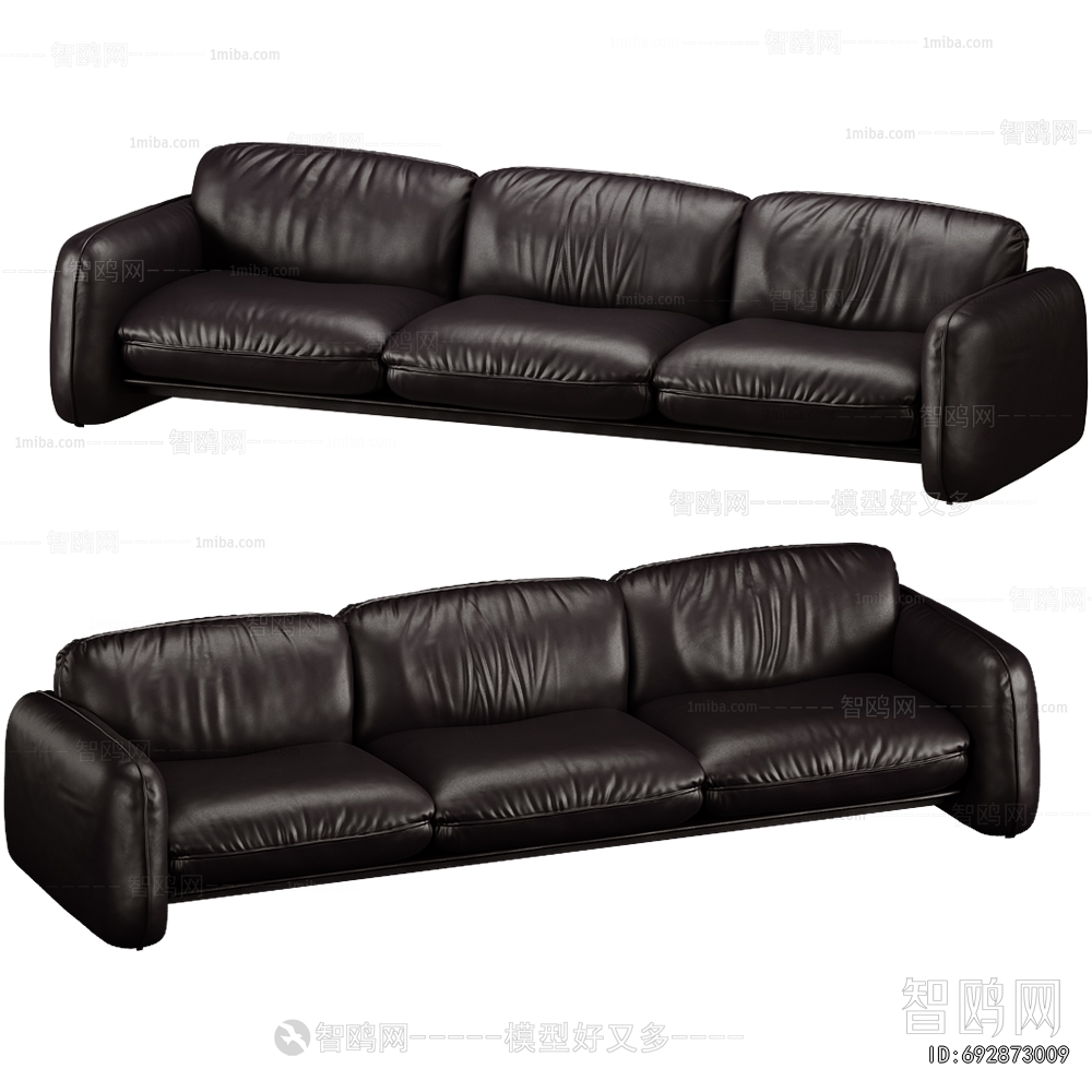 Modern Three-seat Sofa