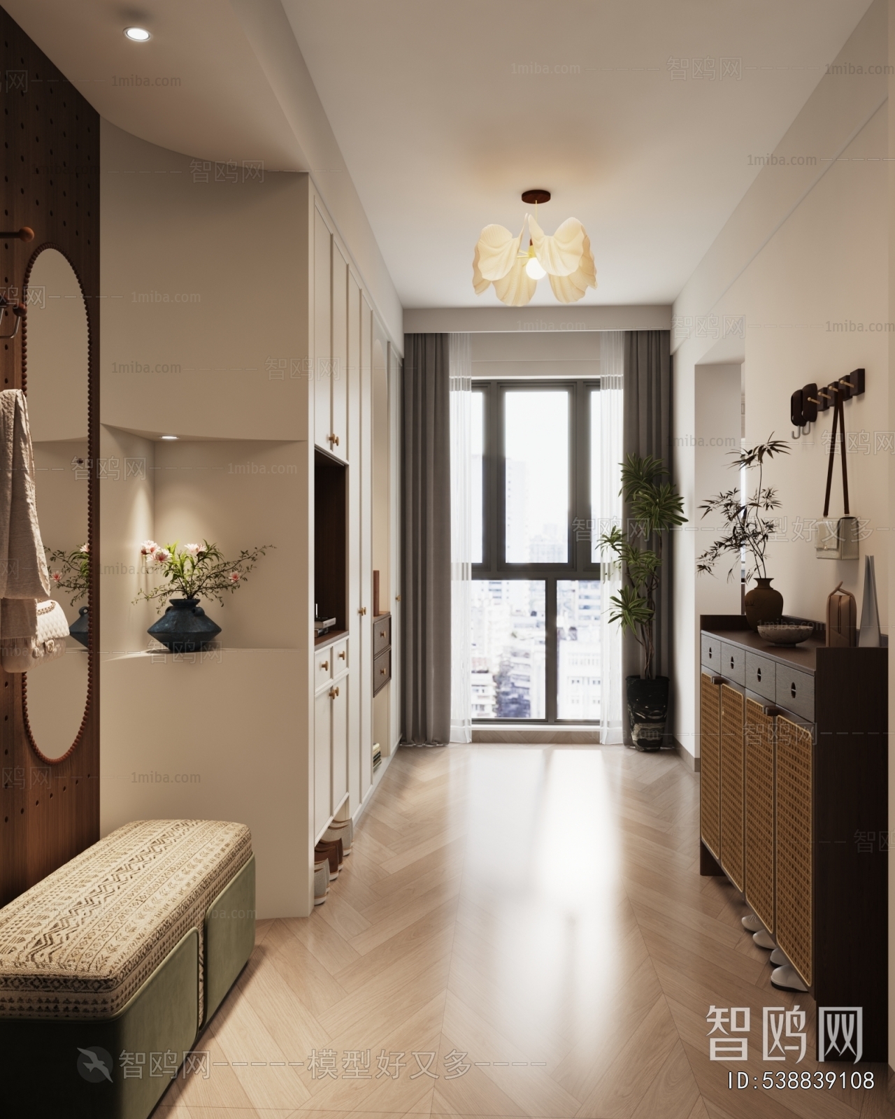 French Style Shoe Cabinet