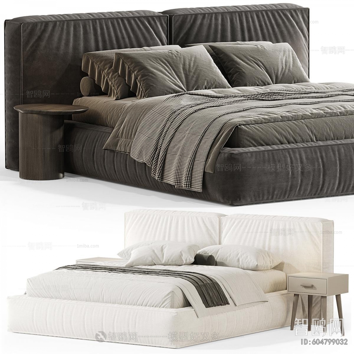 Modern Double Bed