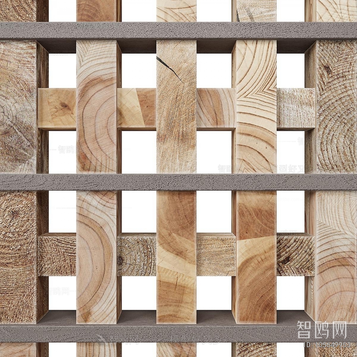 Modern Wooden Screen Partition