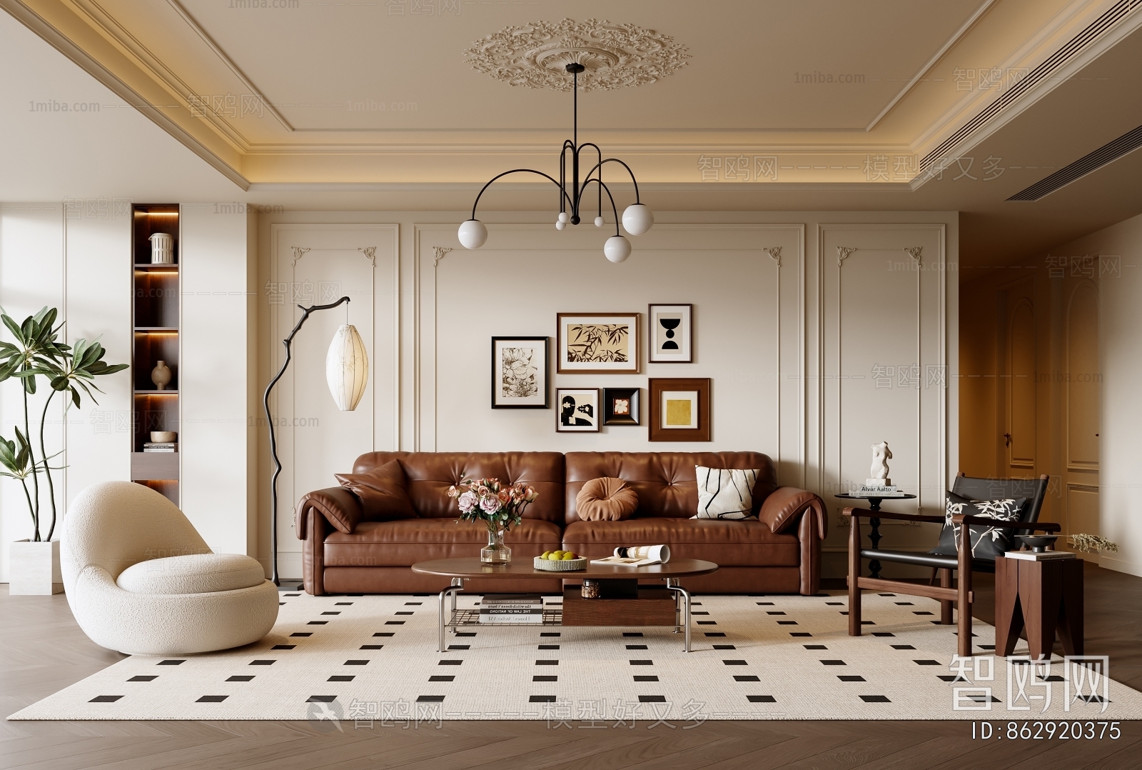 French Style A Living Room