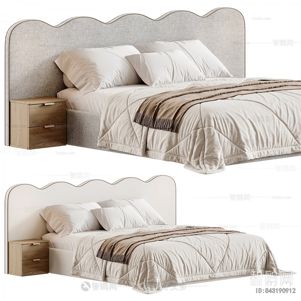 Modern Double Bed