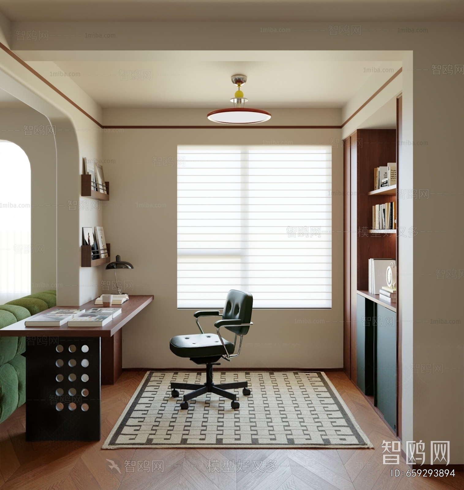 French Style Study Space