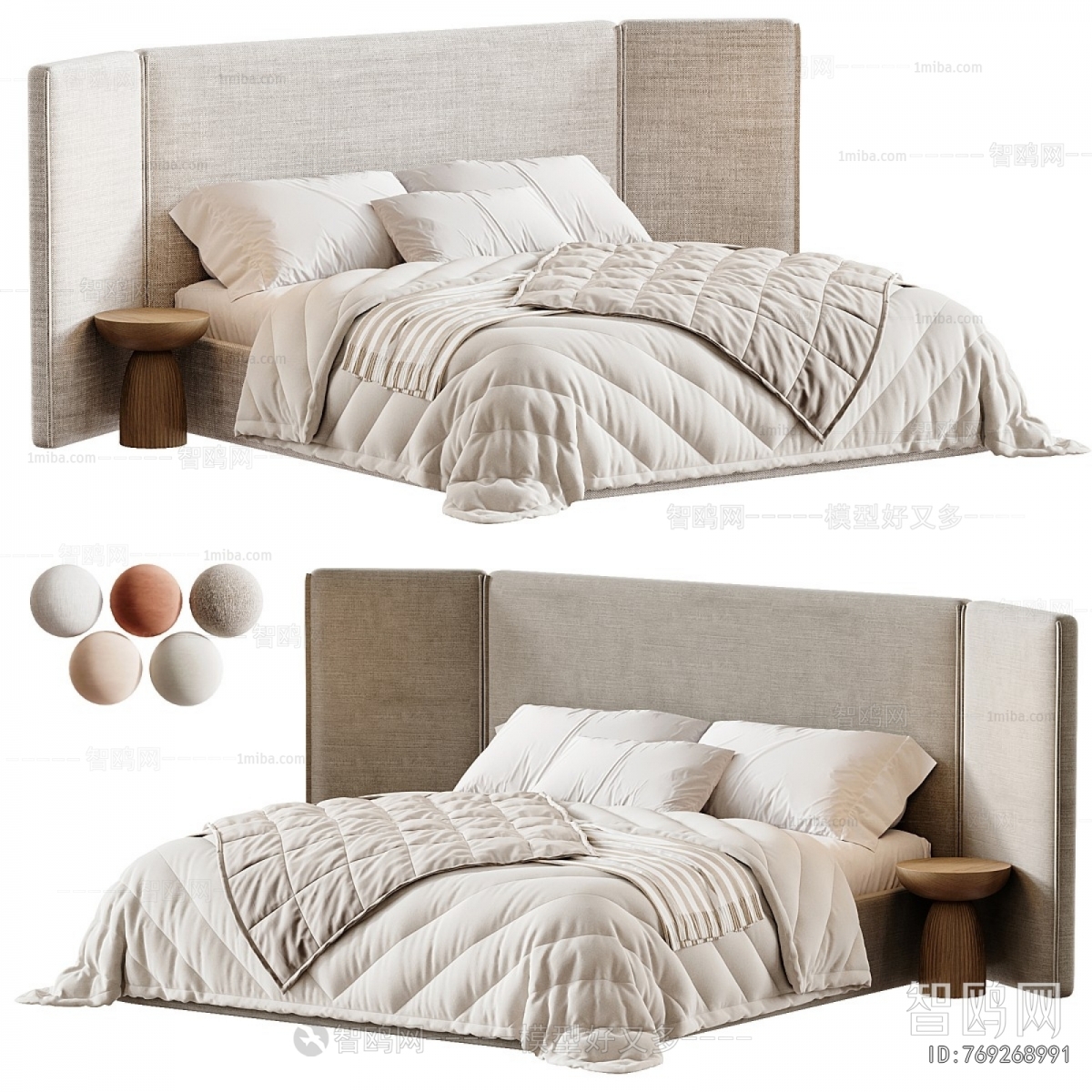 Modern Double Bed