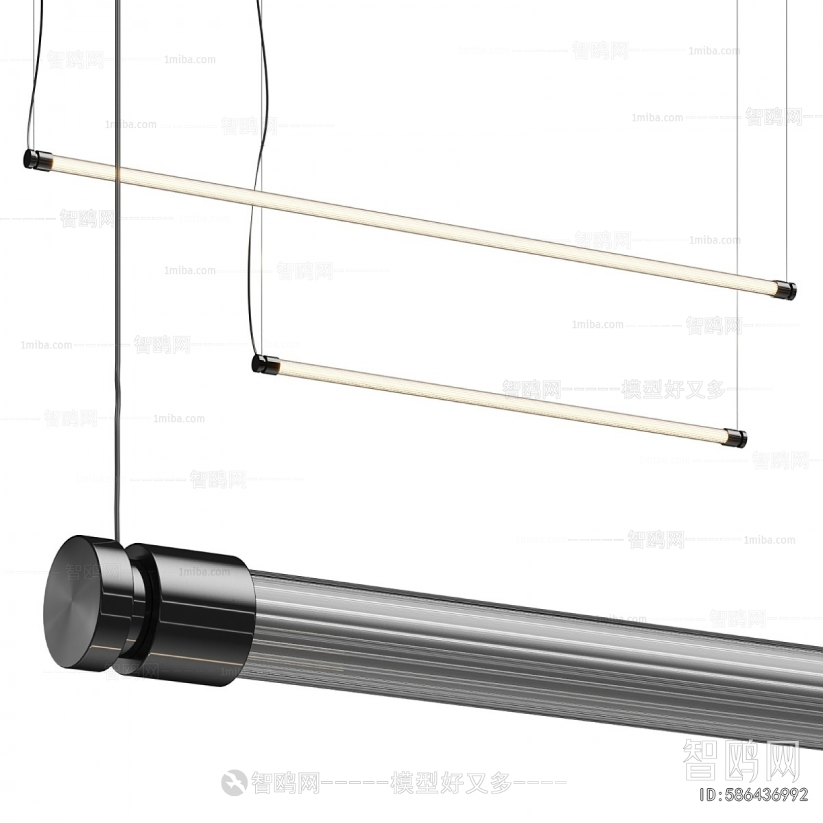 Modern Long Chandelier