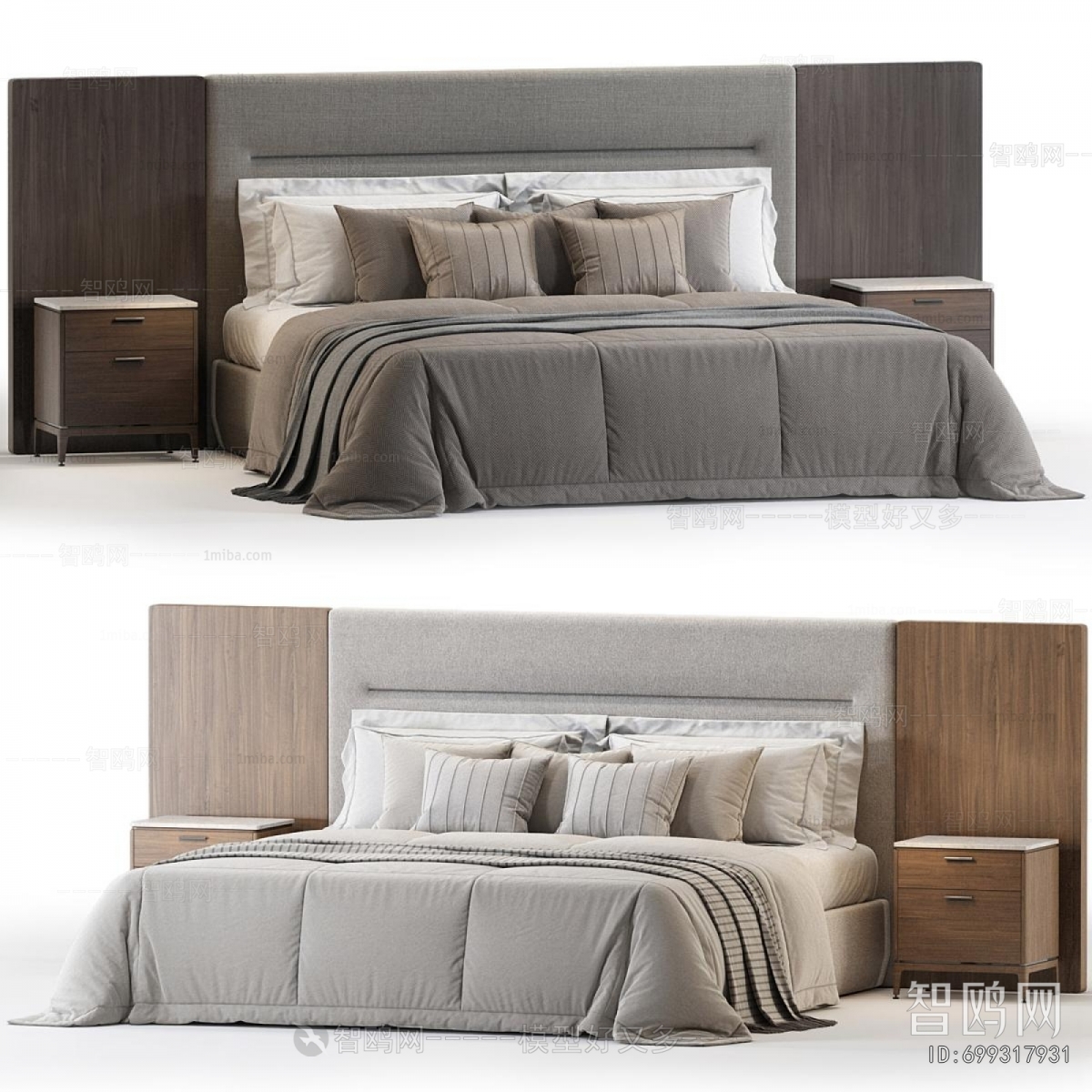 Modern Double Bed