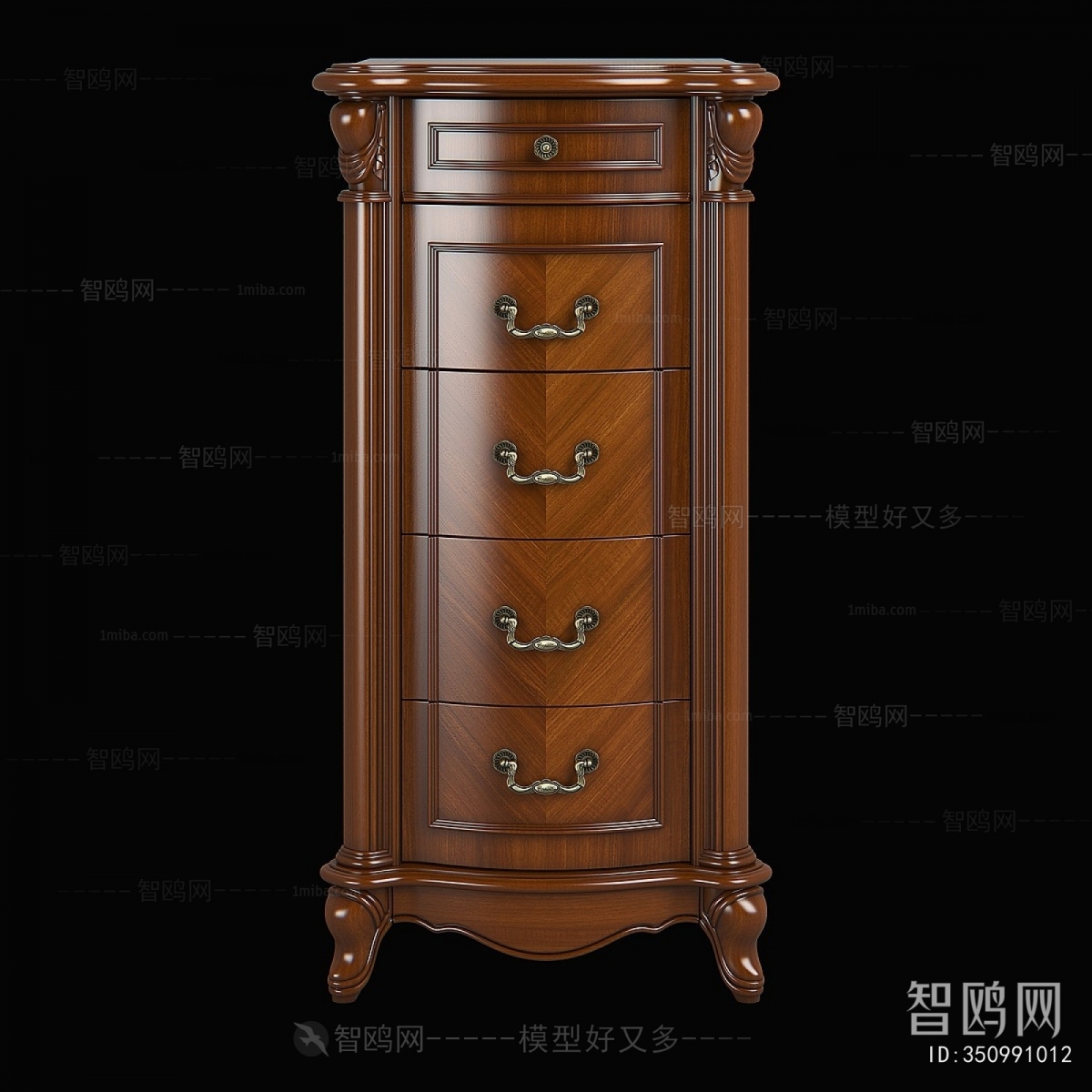 Retro Style Chest Of Drawers