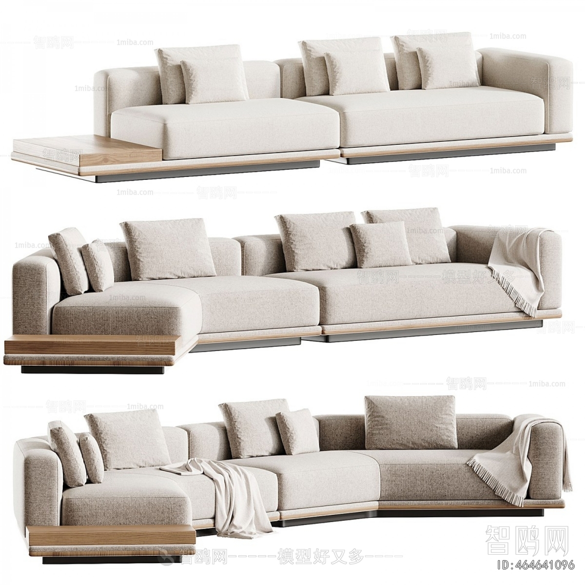 Modern Multi Person Sofa