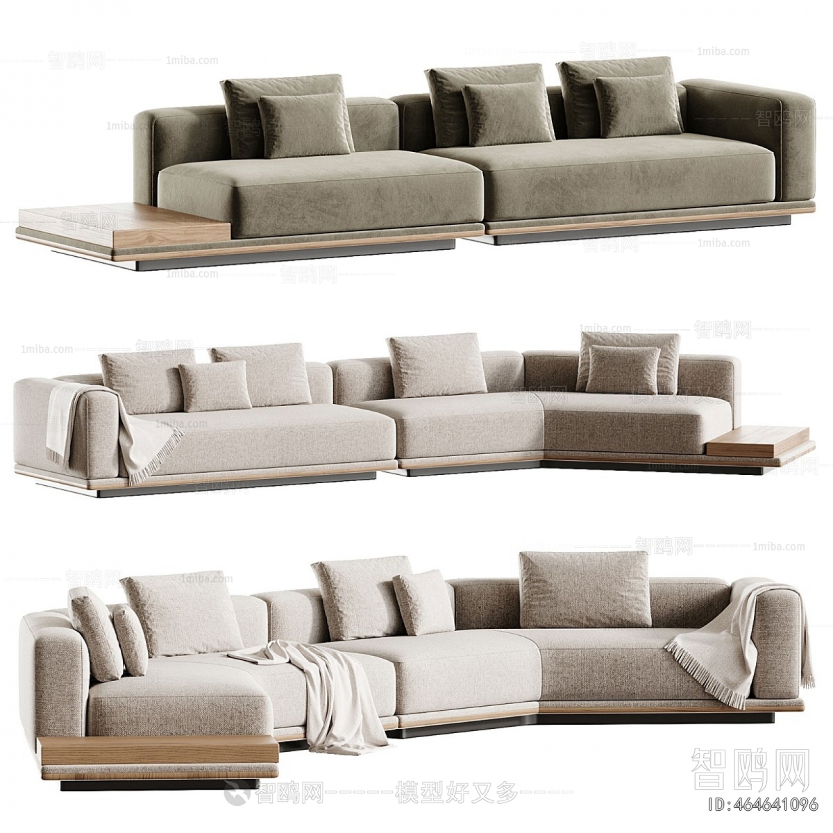 Modern Multi Person Sofa