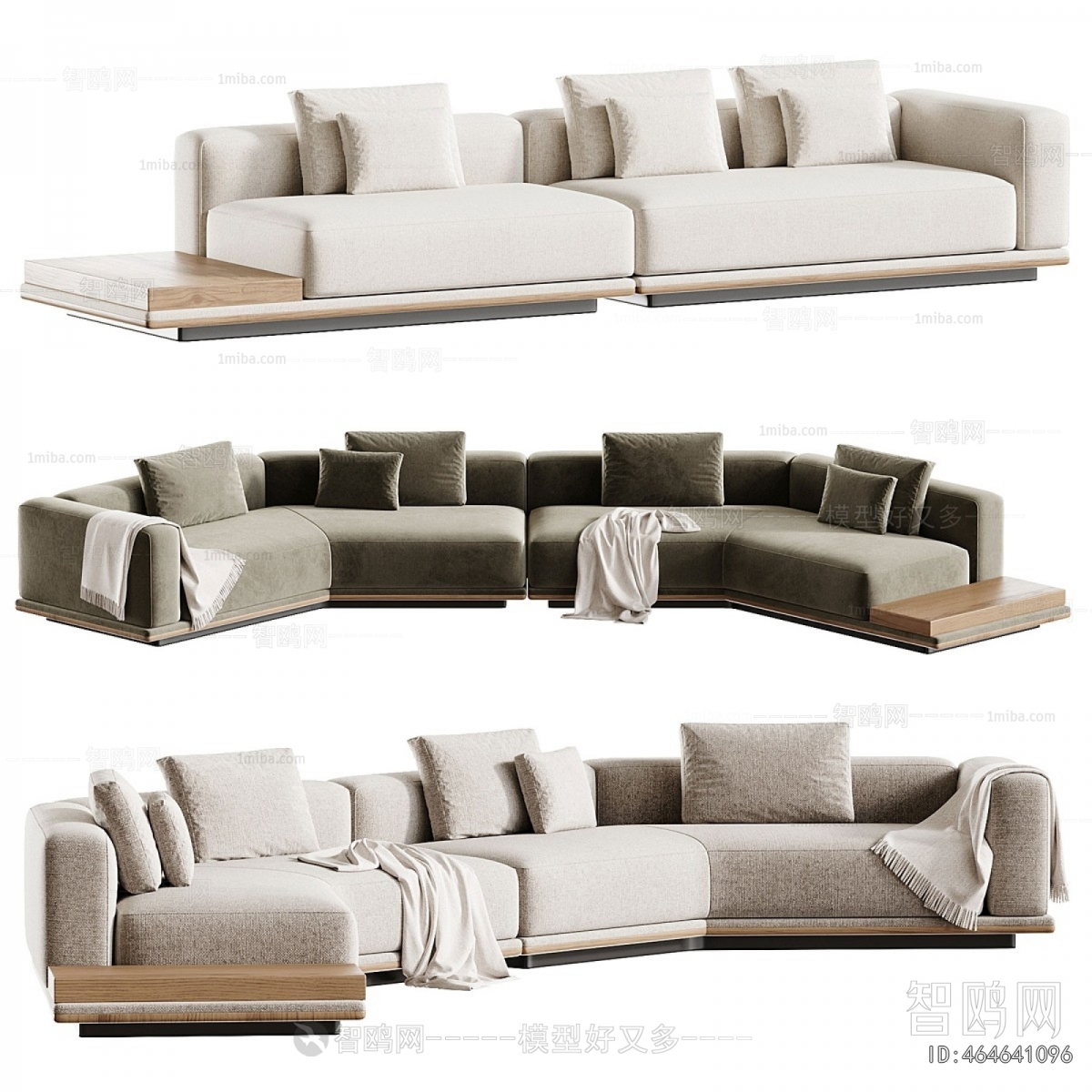 Modern Multi Person Sofa