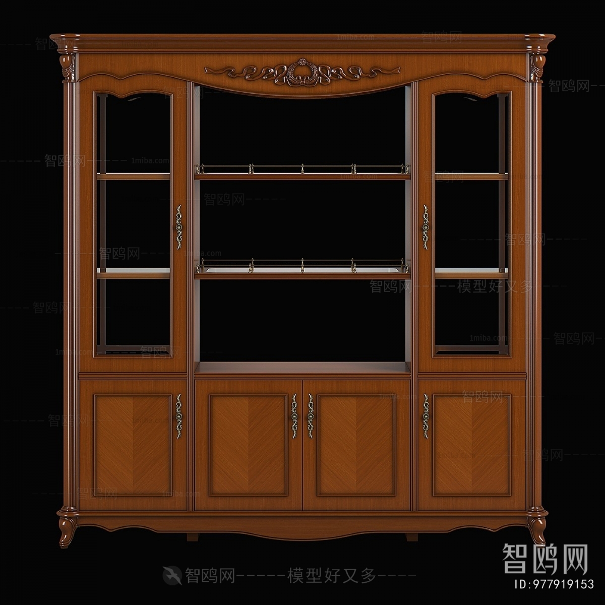 European Style Wine Cabinet
