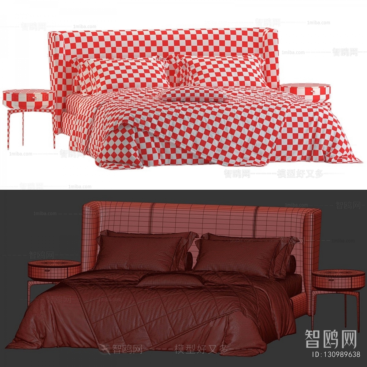 Modern Double Bed
