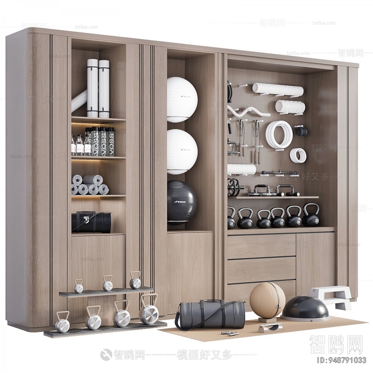 Modern Fitness Equipment