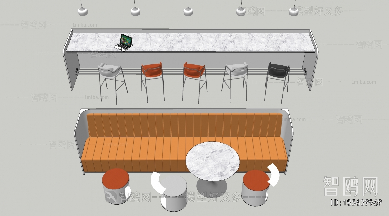 Modern Card Seat Sofa