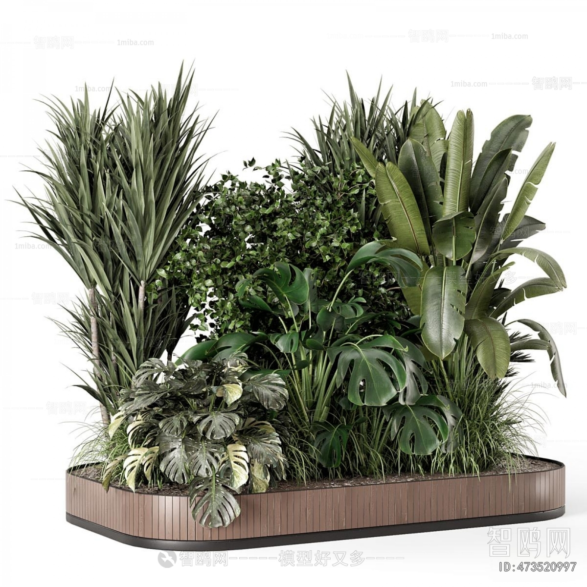 Modern Plant Pile