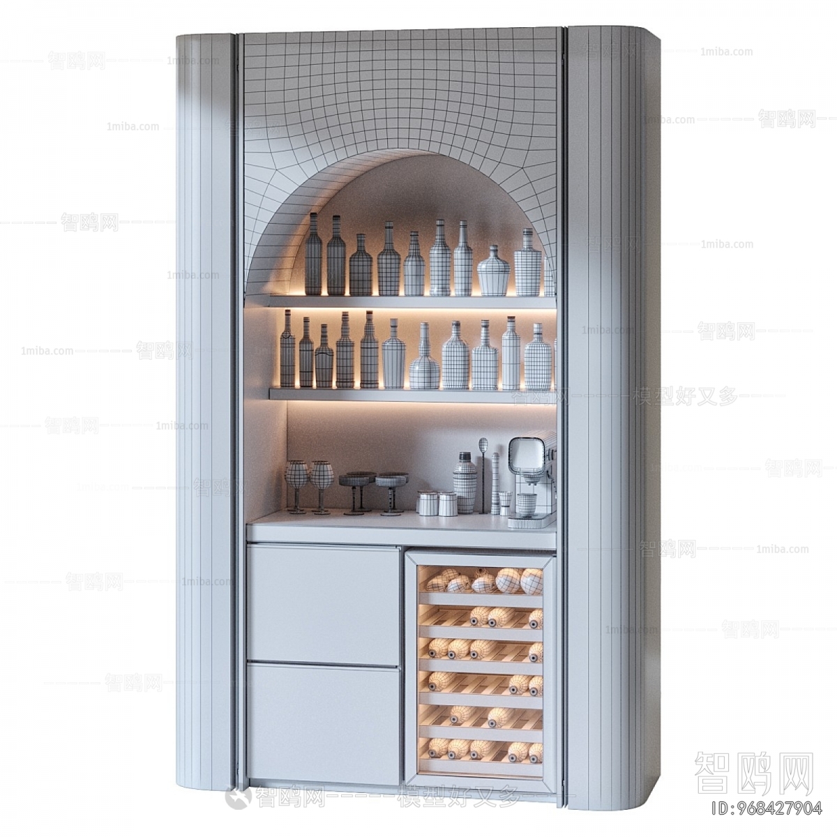 Modern Wine Cabinet