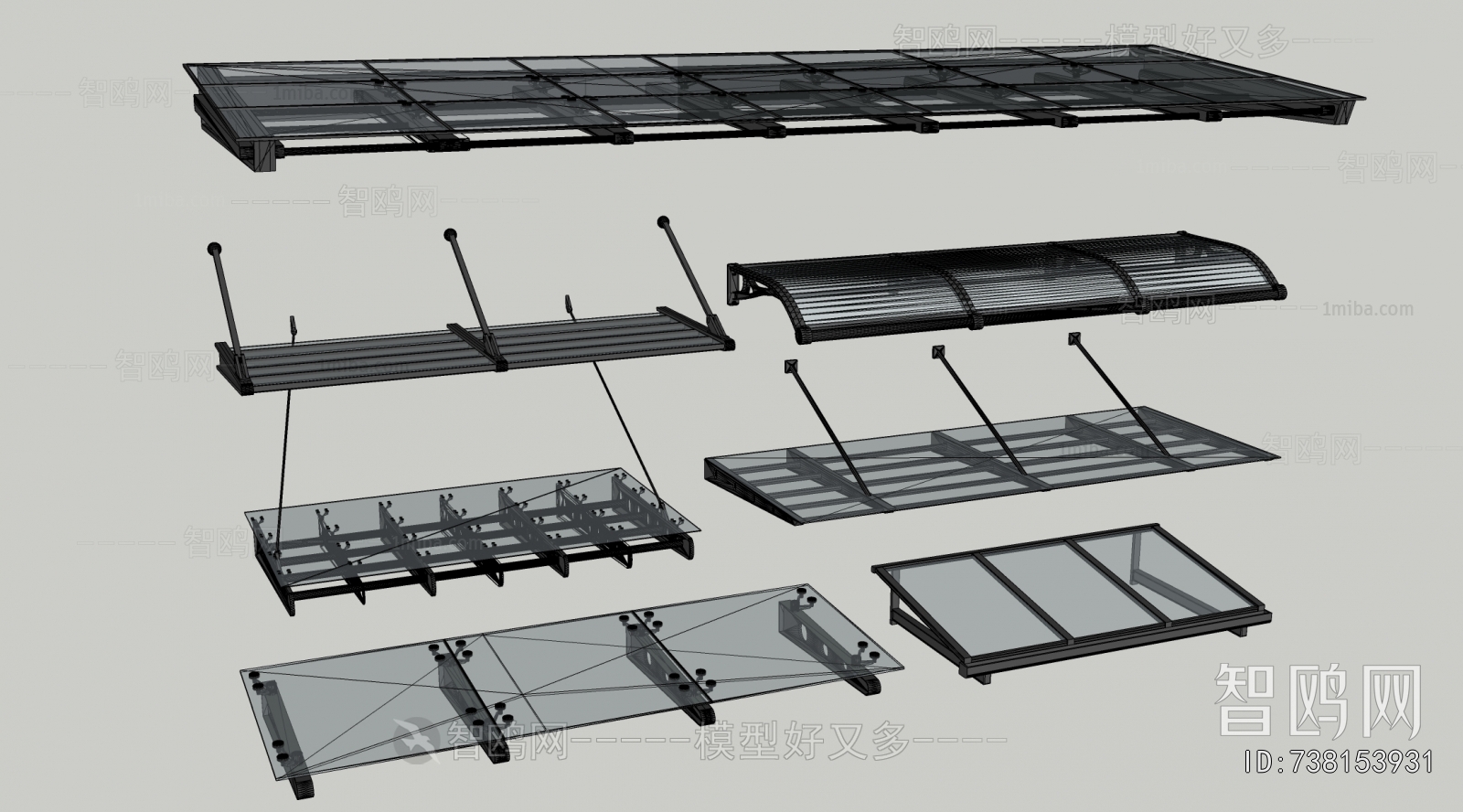 Modern Sunshade/Canopy/Tensioning Film