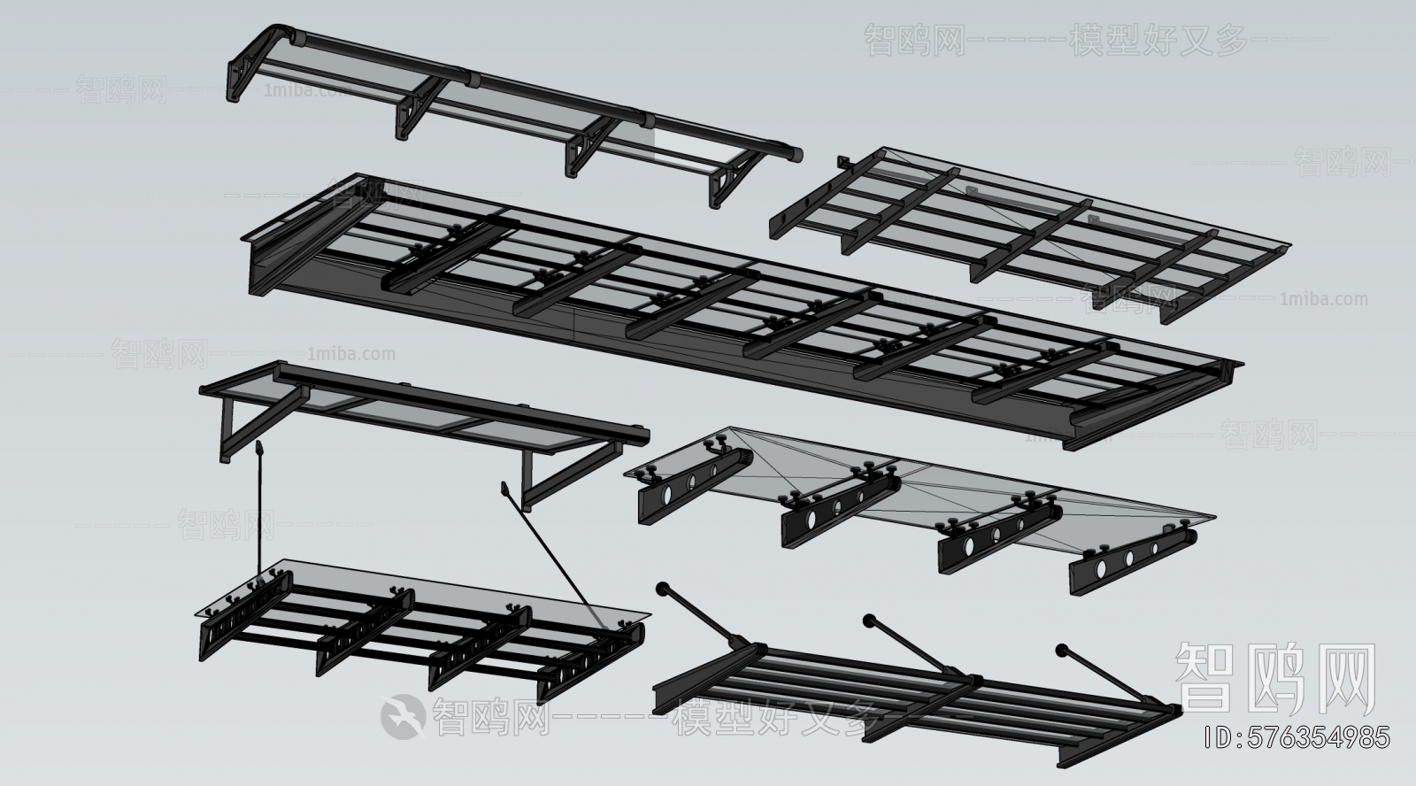 Modern Sunshade/Canopy/Tensioning Film