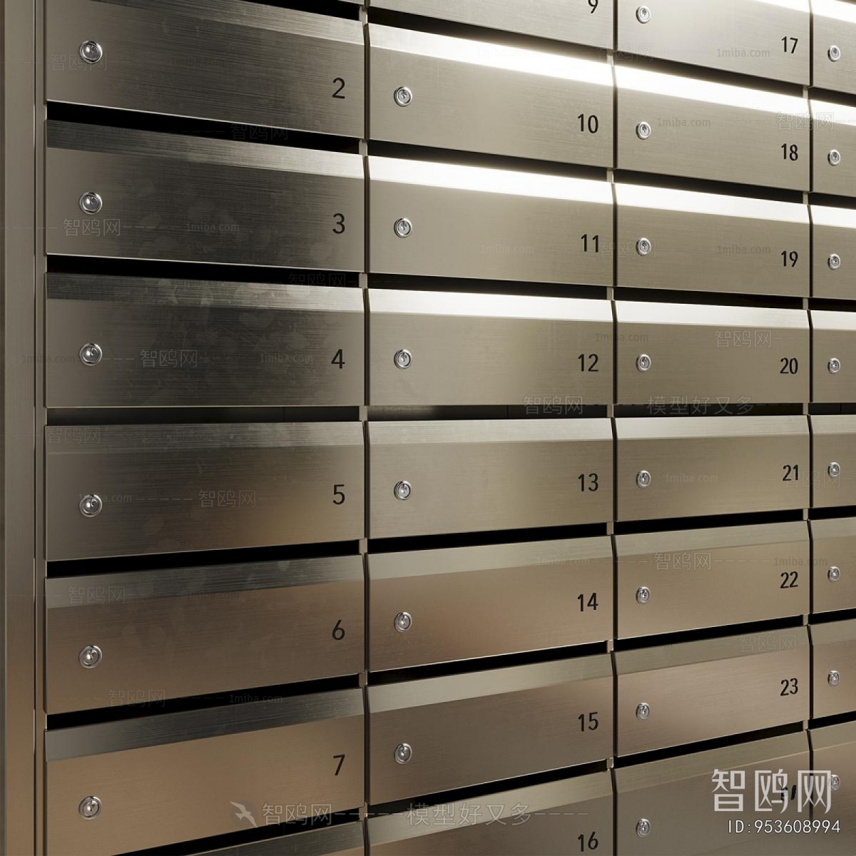 Modern Public Cabinet/lock Cabinet