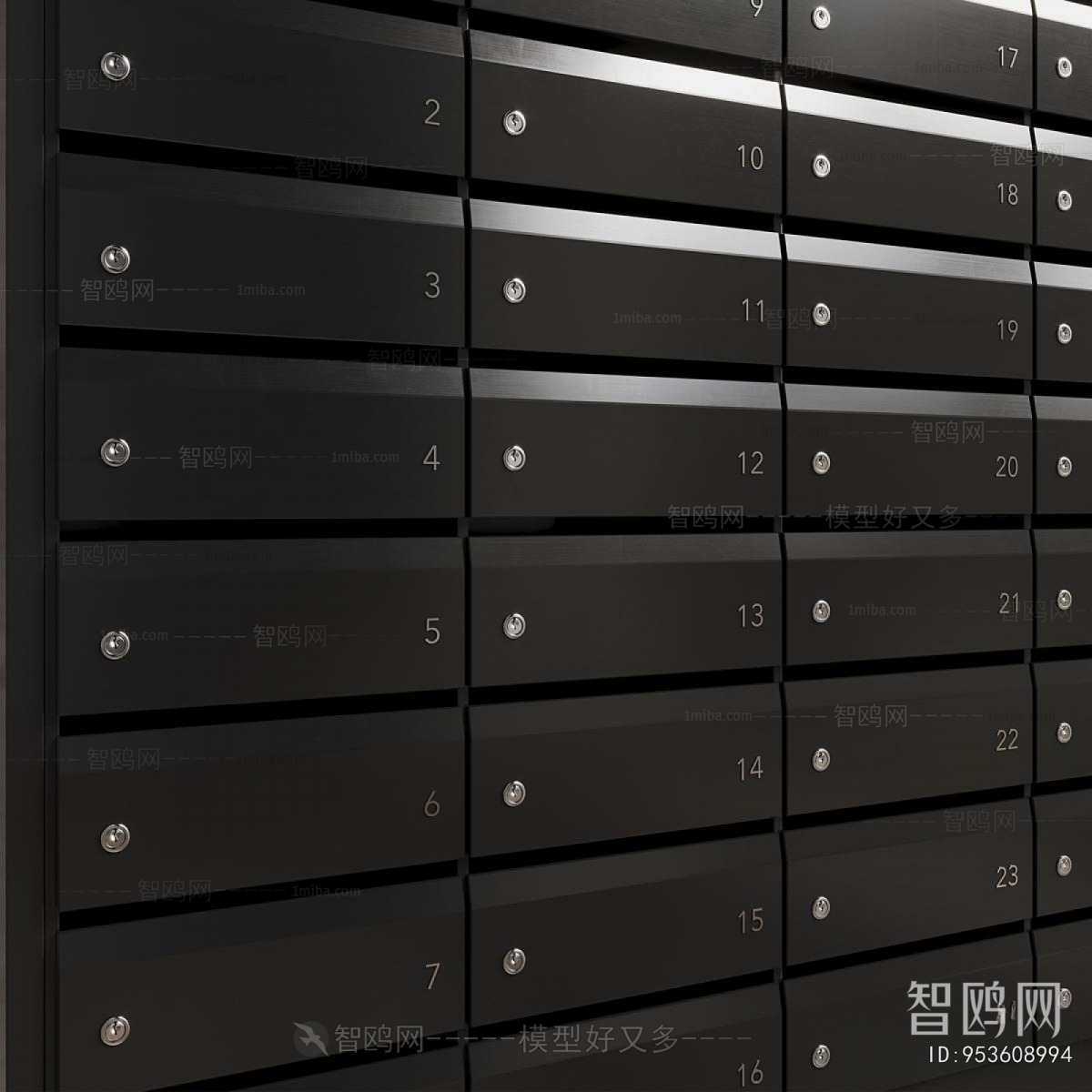 Modern Public Cabinet/lock Cabinet